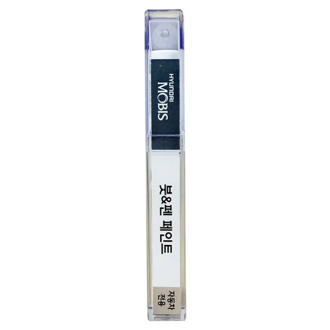 현대모비스 현대 순정 컬러 붓 펜 페인트 EB, 1개, 에보니블랙 (EB)