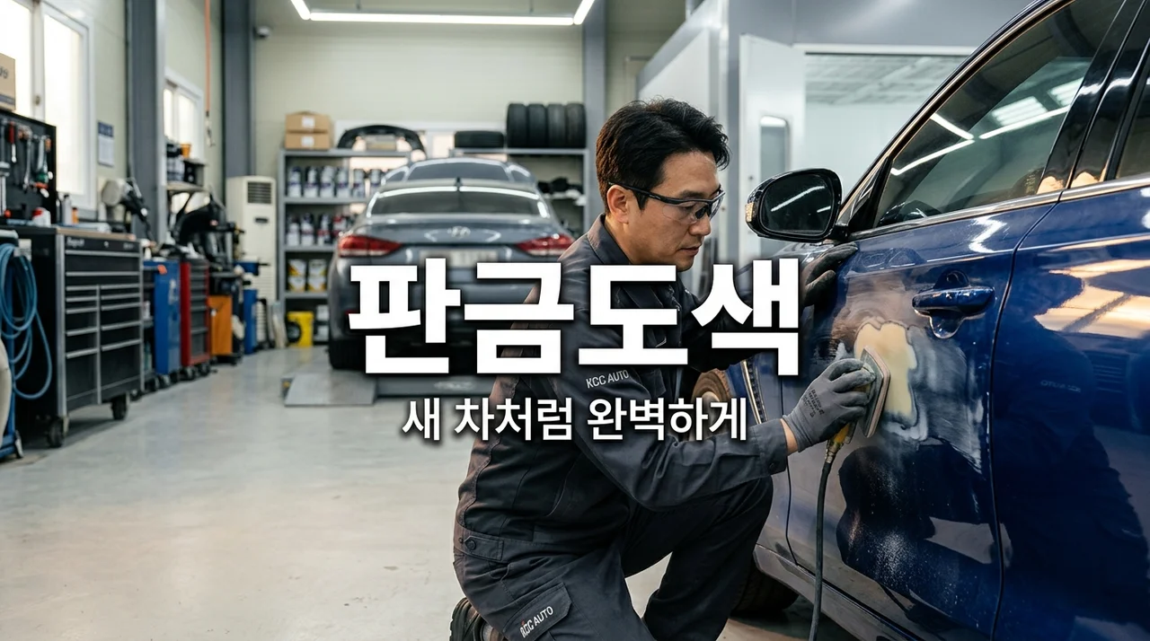 판금도색이란? 자동차 찌그러짐·흠집 복원 과정 쉽게 이해하기
