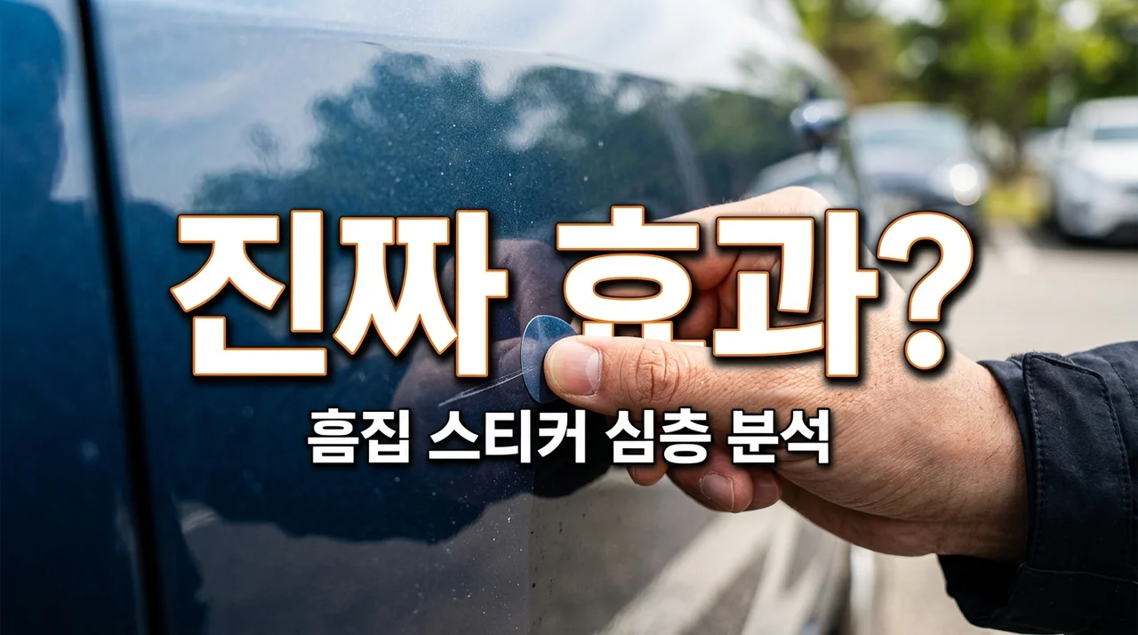 흠집 커버 스티커, 정말 효과 있을까요? 장단점과 실용적인 대안