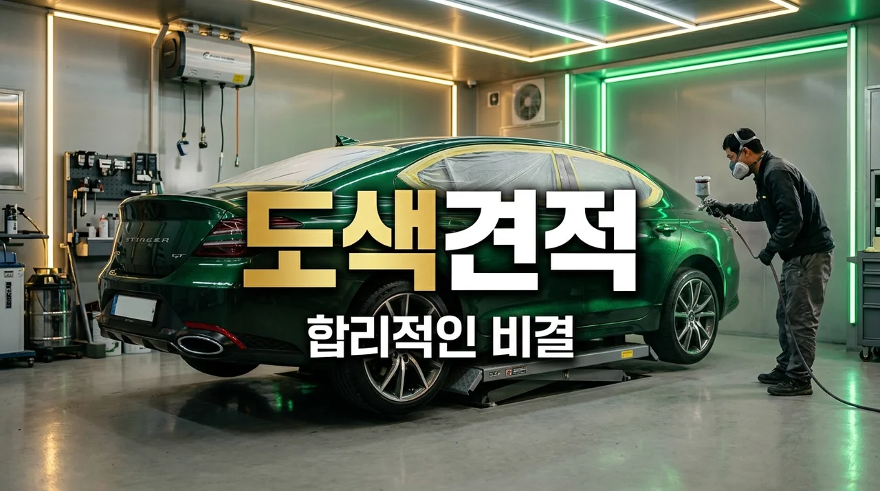 자동차 도색 견적 천차만별인 이유? 💰 합리적인 가격 찾는 5가지 비결