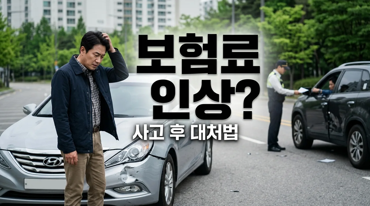 자동차 사고 보험처리, 보험료 할증? 현실적인 인상 폭과 대처법
