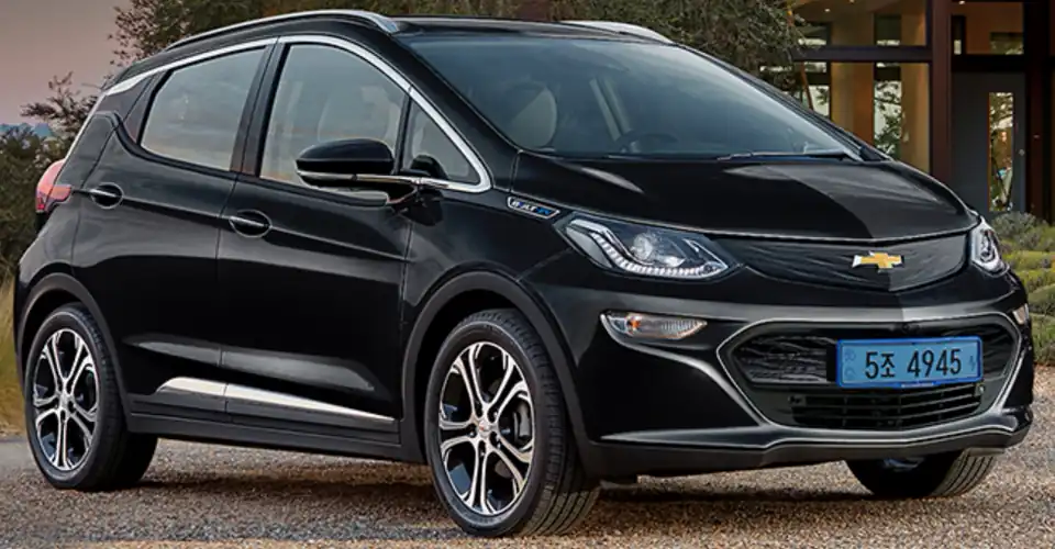 쉐보레 bolt ev 미드나이트 블랙(GB8) 색상 차량 이미지