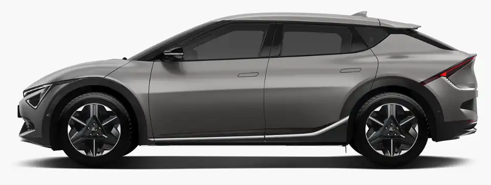 기아 더 뉴 EV6 문스케이프 매트 그레이(색상 코드 KLM) 색상 차량 이미지