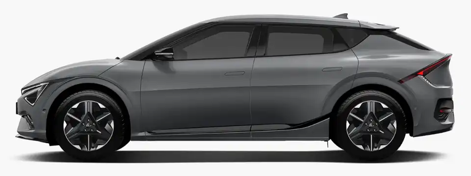 기아 더 뉴 EV6 울프 그레이(색상 코드 C7S) 색상 차량 이미지