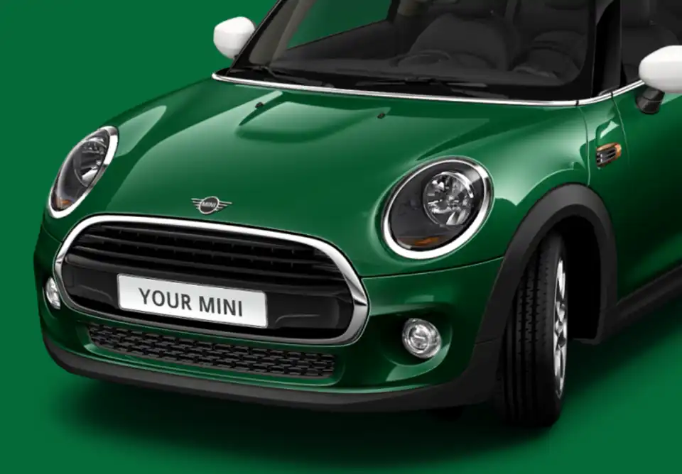 MINI mini 3 door hatch British Racing Green (C3B) 색상 차량 이미지