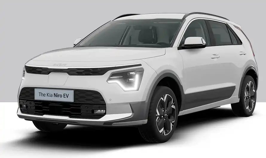 기아 2025 니로 EV 스노우 화이트 펄(색상 코드 SWP) 색상 차량 이미지