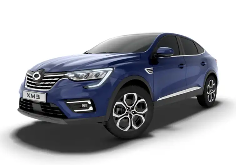 르노 XM3 마이센 블루(TXB) 색상 차량 이미지