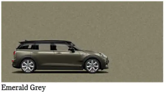 MINI Clubman Emerald Grey (C1C) 색상 차량 이미지