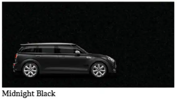 MINI Clubman Midnight Black (A94) 색상 차량 이미지