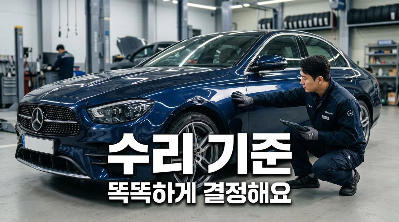 자동차 외형 수리 기준: 일반인도 아는 손상별 복원 방법과 비용