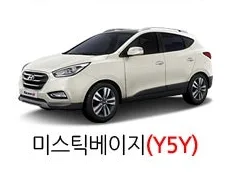 현대 2013 뉴 투싼IX 미스틱베이지(색상코드 Y5Y) 색상 차량 이미지