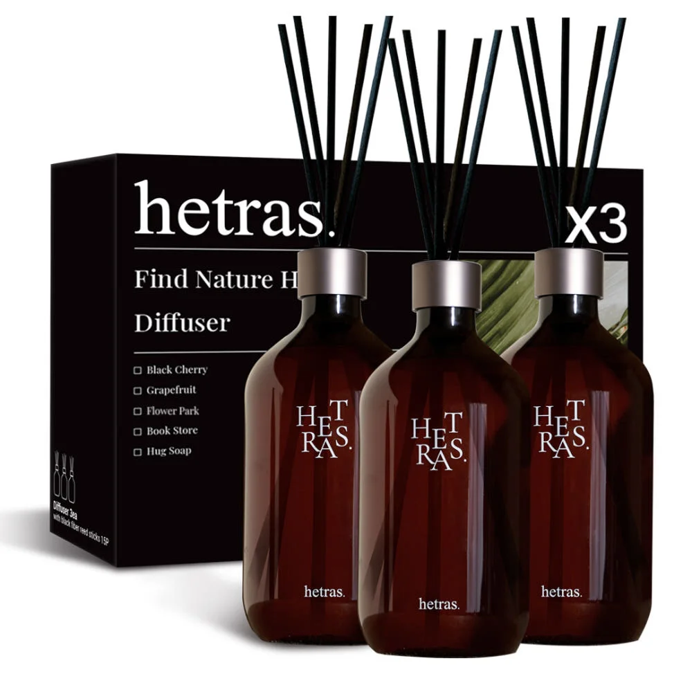헤트라스 프리미엄 디퓨저 500ml 3개, 이 가격에 집안 분위기 반전 꿀팁!